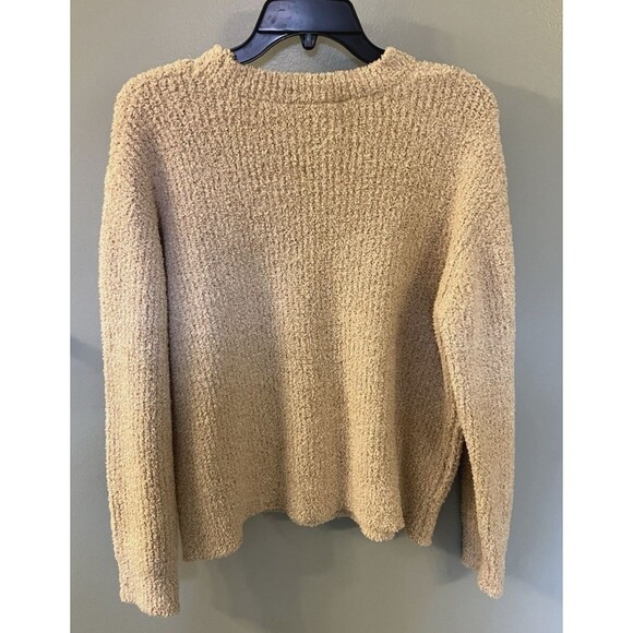 Time and Tru Women's Tan Super Soft Pullover Sweater Size L (12-14) NWOT - Picture 6 of 6